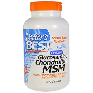 Doctor's Best, Glucosamine Chondroitin MSM