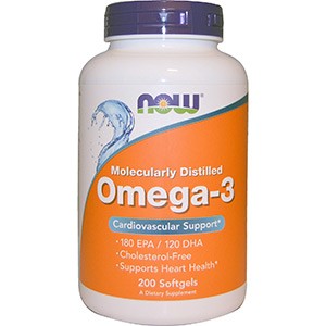 Now Foods, Omega-3, Cardiovascular Support