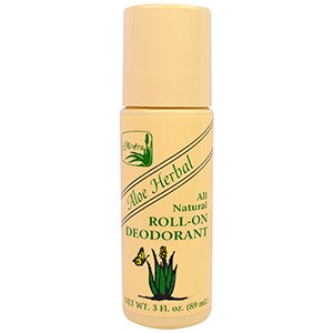Alvera, Aloe Unscented, Roll-On Deodorant