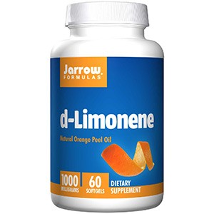 Jarrow Formulas, D-лимонен, 1000 мг, 60 капсул