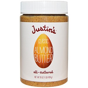 Justin's Nut Butter, Классическое миндальное масло, 454 г