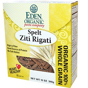 Eden Foods, Органическая спельта Ziti Rigati, 340 г