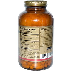 Solgar, Глюкозамин, хондроитин, метилсульфонилметан с Эстер-C, 180 таблеток