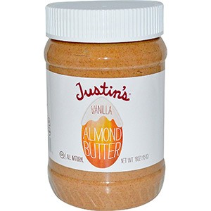Justin's Nut Butter, Миндальное масло с ванилью, 454 г