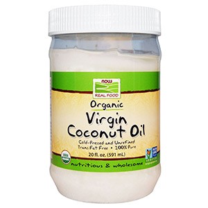 Now Foods, Органическое натуральное кокосовое масло, 591 мл