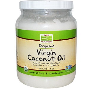 Now Foods, Органическое кокосовое масло первого отжима, 1,6 л