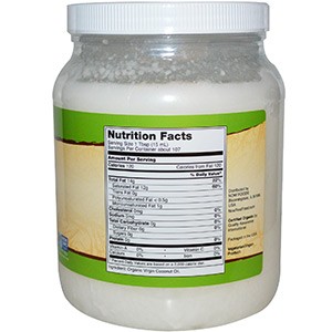 Now Foods, Органическое кокосовое масло первого отжима, 1,6 л