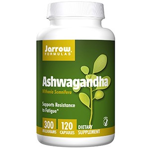 Jarrow Formulas, Ашваганда, 300 мг, 120 капсул