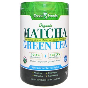 Green Foods Corporation, Organic, Matcha Green Tea