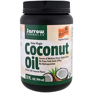 Jarrow Formulas, Органическое кокосовое масло первого холодного отжима, Отжато шнековым прессом