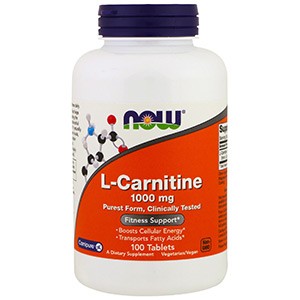 Now Foods, L-карнитин, 1000 мг