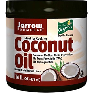 Jarrow Formulas, Органическое кокосовое масло, рафинированное