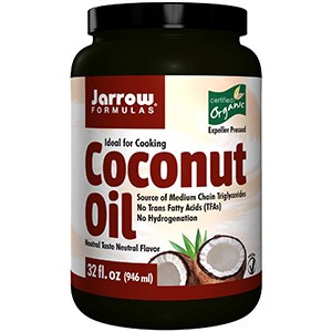 Jarrow Formulas, Сертифицированное, рафинированное натуральное кокосовое масло, выжато шнековым прессом
