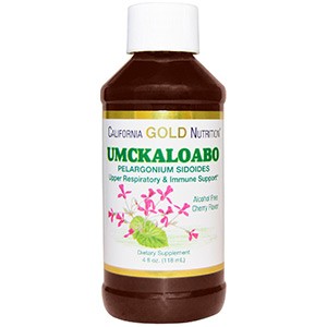 California Gold Nutrition, CGN, Умкалоабо, без алкоголя, со вкусом вишни
