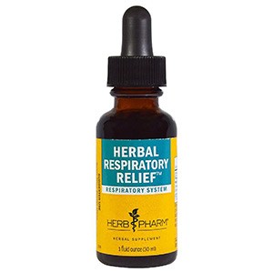 Herb Pharm, Herbal Respiratory Relief (травяное средство для дыхательной системы)