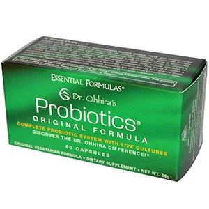 Dr. Ohhira's, Essential Formulas Inc., Пробиотики, натуральная формула