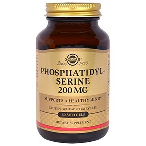 Solgar, Фосфатидилсерин, 200 мг