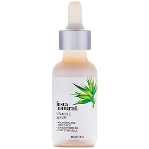 InstaNatural, витамин C Serum с гиалуроновой кислотой + феруловая кислота
