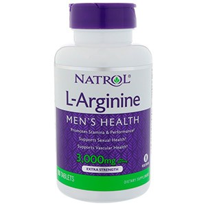 Natrol, L-аргинин, 3000 мг