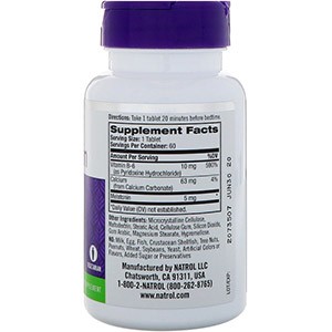 Natrol мелатонин для спокойного сна максимальное действие 10 мг 60 таблеток thumbnail