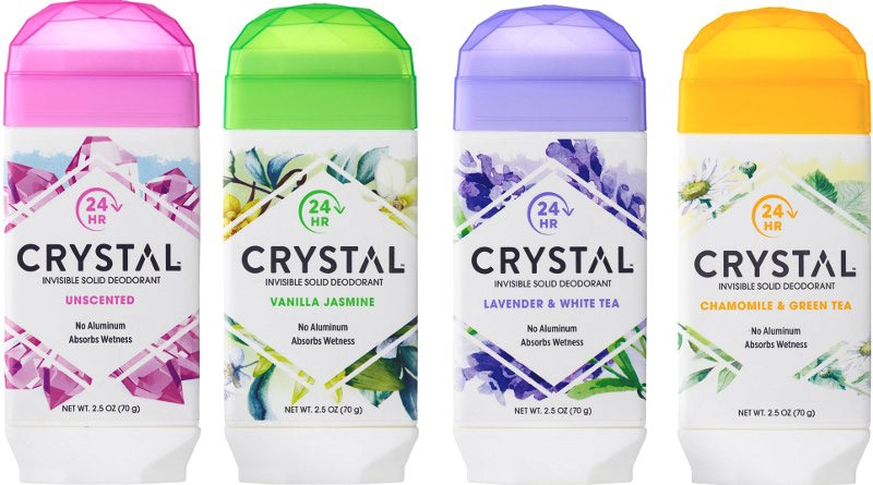 Crystal body deodorant