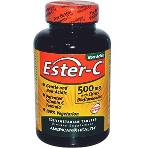 American Health, Эстер-C, 500 мг с цитрусовыми биофлавоноидами