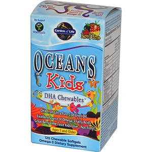 Garden of Life, Oceans Kids, DHA Chewables