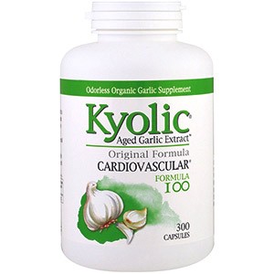 Kyolic, Выдержанный чесночный экстракт, для сердечно-сосудистой системы