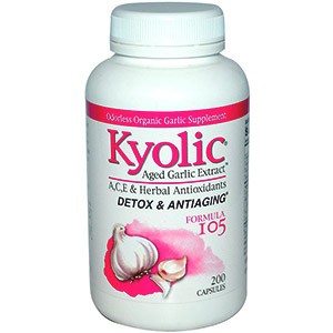 Kyolic, Выдержанный чесночный экстракт, детоксикация и омолаживание