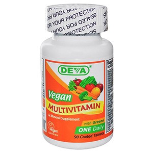 Deva Мультивитаминная и минеральная добавка для веганов