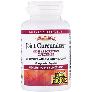 Natural Factors CurcuminRich, средство для суставов на основе таракуркумина