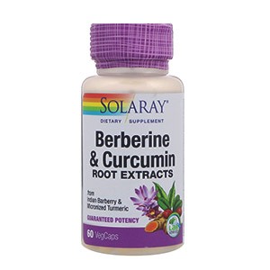 Solaray Berberine & Curcumin, Root Extracts