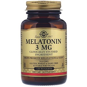 Solgar, Мелатонин, 3 мг