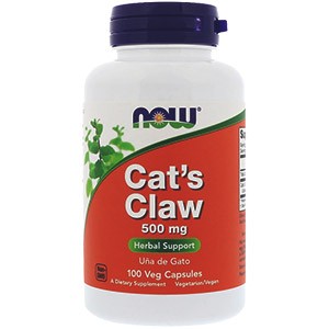Описание добавки Кошачий Коготь (Cat's Claw) от компании Now Foods. Изучаем состав, показания к применению, инструкцию. Положительные и отрицательные отзывы потребителей.