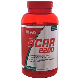 MET-Rx, BCAA 2200, 180 капсул