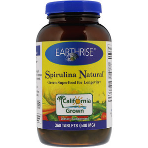California gold nutrition органическая спирулина сертификат usda organic 500 мг 60 таблеток