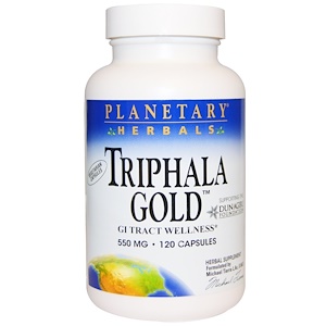 Planetary Herbals, "Трифала Голд", здоровье желудочно-кишечного тракта
