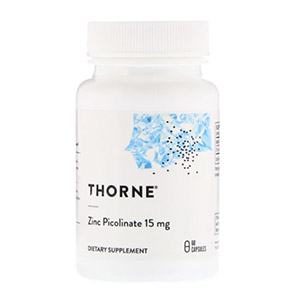Thorne Research, Пиколинат цинка, 15 мг
