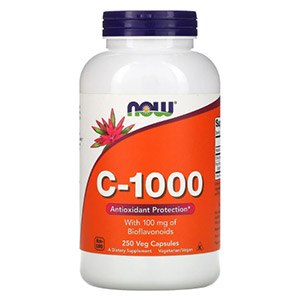 Now Foods, C-1000, со 100 мг биофлавоноидов, 250