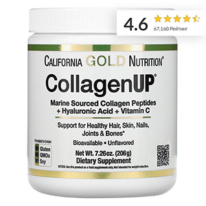 California Gold Nutrition, CollagenUP, морской гидролизованный коллаген