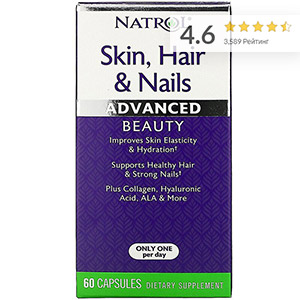 Natrol, добавка для здоровья кожи