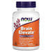 Now Foods, Brain Elevate, поддержка здоровья мозга, 120 вегетарианских капсул